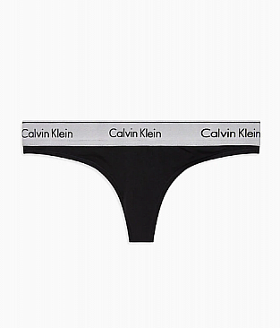 dámská tanga Calvin Klein QF5581E CSK černá