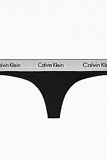 dámská tanga Calvin Klein QF5581E CSK černá