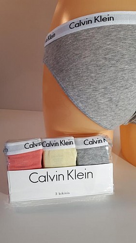 Calvin klein QD3588E-OPB kalhotky 3kusy