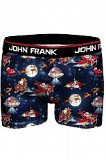 PÁNSKÉ VÁNOČNÍ BOXERKY JOHN FRANK JFBD10