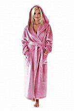 dámský župan Vestis 3156 SIENA dlouhá 3352 růžová