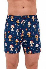 pánské vánoční trenky Cornette 016/20 Dogs